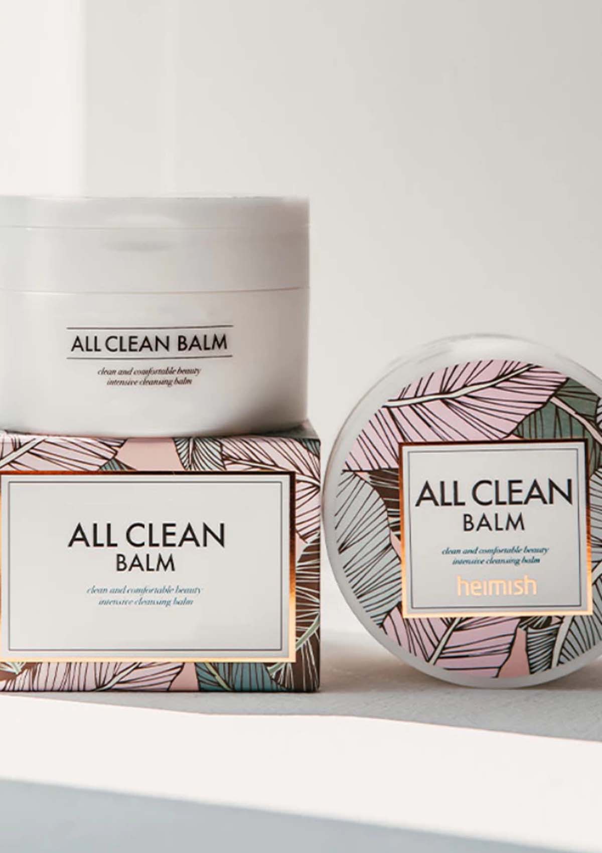 HEIMISH All Clean Balm Original jar and matching box.